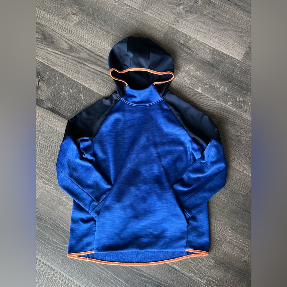Boys Old Navy Pullover Hoodie Size Large (10) Blue hoodie
